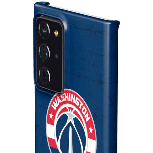 NBA Washington Wizards Blue Distressed Galaxy Note20 Ultra 5G Lite Case