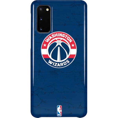 NBA Washington Wizards Blue Distressed Galaxy S20 Lite Case