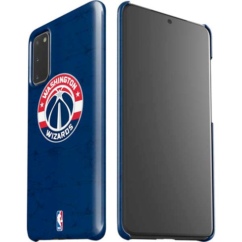 NBA Washington Wizards Blue Distressed Galaxy S20 Lite Case