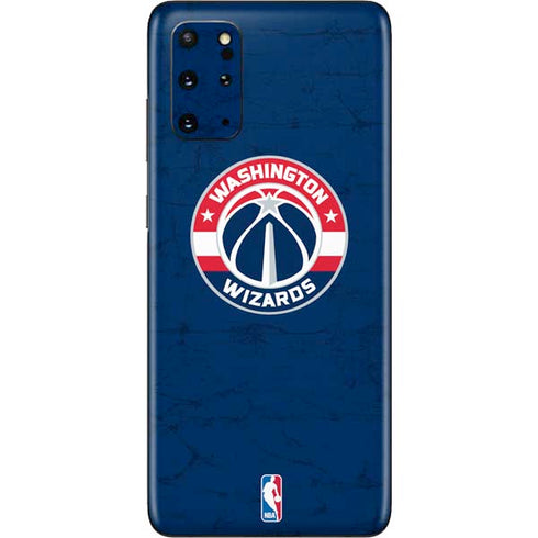 NBA Washington Wizards Blue Distressed Galaxy S20 Plus Skin