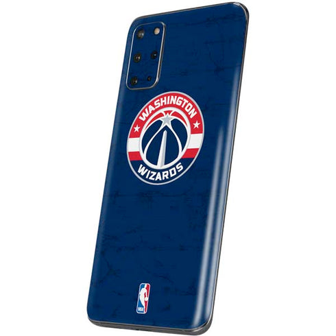 NBA Washington Wizards Blue Distressed Galaxy S20 Plus Skin