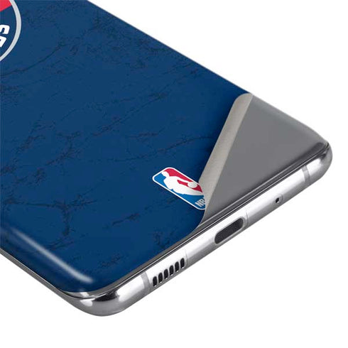 NBA Washington Wizards Blue Distressed Galaxy S20 Plus Skin