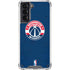 NBA Washington Wizards Blue Distressed Galaxy S21 5G Clear Case