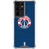 NBA Washington Wizards Blue Distressed Galaxy S21 Ultra 5G Clear Case