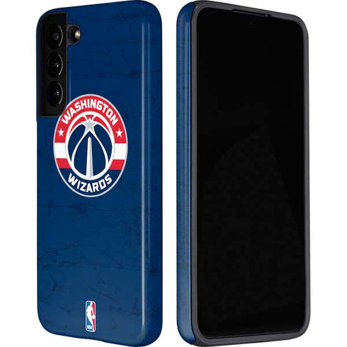 NBA Washington Wizards Blue Distressed Galaxy S22 Pro Case