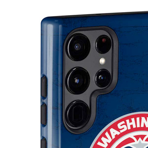 NBA Washington Wizards Blue Distressed Galaxy S22 Ultra Pro Case