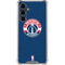 NBA Washington Wizards Blue Distressed Galaxy S23 FE Clear Case