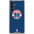 NBA Washington Wizards Blue Distressed Galaxy S23 FE Clear Case