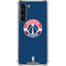NBA Washington Wizards Blue Distressed Galaxy S23 Plus Clear Case