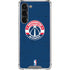 NBA Washington Wizards Blue Distressed Galaxy S23 Plus Clear Case