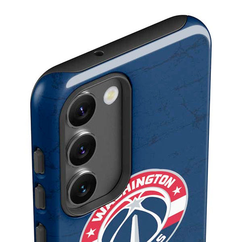 NBA Washington Wizards Blue Distressed Galaxy S23 Pro Case