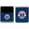 NBA Washington Wizards Blue Distressed Galaxy Z Flip3 5G Skin