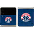 NBA Washington Wizards Blue Distressed Galaxy Z Flip3 5G Skin