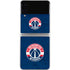 NBA Washington Wizards Blue Distressed Galaxy Z Flip3 5G Skin
