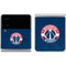 NBA Washington Wizards Blue Distressed Galaxy Z Flip4 5G Skin