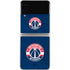NBA Washington Wizards Blue Distressed Galaxy Z Flip4 5G Skin