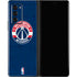 NBA Washington Wizards Blue Distressed Galaxy Z Fold2 5G Skin