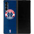 NBA Washington Wizards Blue Distressed Galaxy Z Fold3 5G Skin