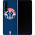 NBA Washington Wizards Blue Distressed Galaxy Z Fold4 5G Skin