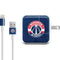 NBA Washington Wizards Blue Distressed iPad Charger (10W USB) Skin