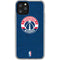 NBA Washington Wizards Blue Distressed iPhone 11 Pro Clear Case