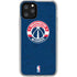 NBA Washington Wizards Blue Distressed iPhone 11 Pro Clear Case
