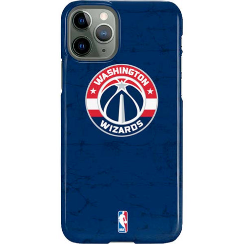 NBA Washington Wizards Blue Distressed iPhone 11 Pro Lite Case
