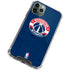 NBA Washington Wizards Blue Distressed iPhone 11 Pro Max Clear Case