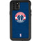NBA Washington Wizards Blue Distressed iPhone 11 Pro Max Waterproof Case