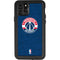 NBA Washington Wizards Blue Distressed iPhone 11 Pro Waterproof Case