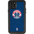 NBA Washington Wizards Blue Distressed iPhone 11 Pro Waterproof Case