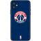 NBA Washington Wizards Blue Distressed iPhone 11 Skin