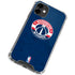 NBA Washington Wizards Blue Distressed iPhone 12 Mini Clear Case
