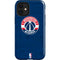 NBA Washington Wizards Blue Distressed iPhone 12 Mini Impact Case