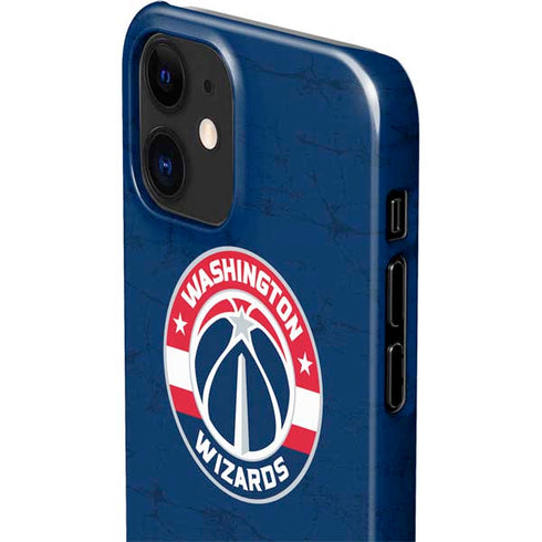 NBA Washington Wizards Blue Distressed iPhone 12 Mini Lite Case
