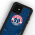 NBA Washington Wizards Blue Distressed iPhone 12 Mini Waterproof Case