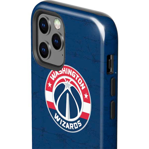 NBA Washington Wizards Blue Distressed iPhone 12 Pro Impact Case