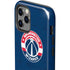 NBA Washington Wizards Blue Distressed iPhone 12 Pro Max Impact Case