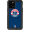 NBA Washington Wizards Blue Distressed iPhone 12 Pro Max Waterproof Case