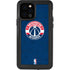 NBA Washington Wizards Blue Distressed iPhone 12 Pro Waterproof Case