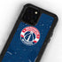 NBA Washington Wizards Blue Distressed iPhone 12 Pro Waterproof Case
