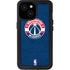 NBA Washington Wizards Blue Distressed iPhone 13 Mini Waterproof Case