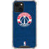 NBA Washington Wizards Blue Distressed iPhone 14 Clear Case