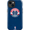 NBA Washington Wizards Blue Distressed iPhone 14 Plus Impact Case