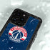 NBA Washington Wizards Blue Distressed iPhone 15 Pro Waterproof Case