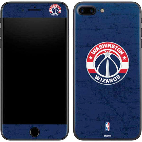 NBA Washington Wizards Blue Distressed iPhone 7 Plus Skin