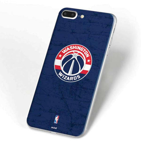 NBA Washington Wizards Blue Distressed iPhone 7 Plus Skin