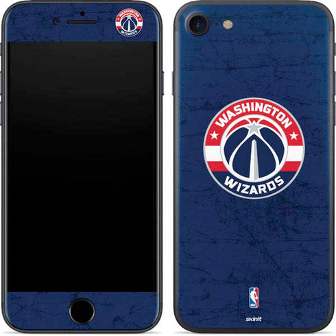 NBA Washington Wizards Blue Distressed iPhone SE (2nd & 3rd Gen) Skin