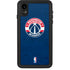 NBA Washington Wizards Blue Distressed iPhone XR Waterproof Case