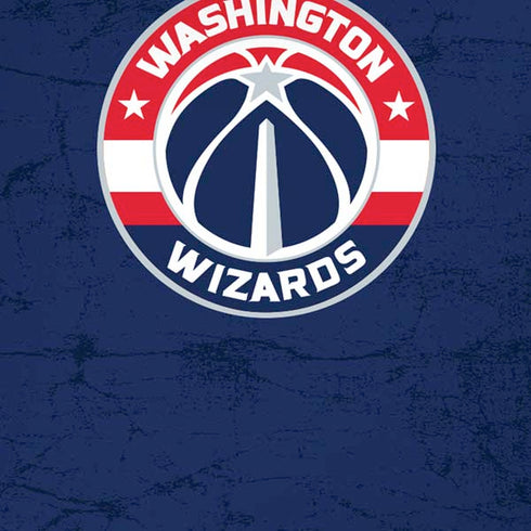 NBA Washington Wizards Blue Distressed iPhone XS Skin